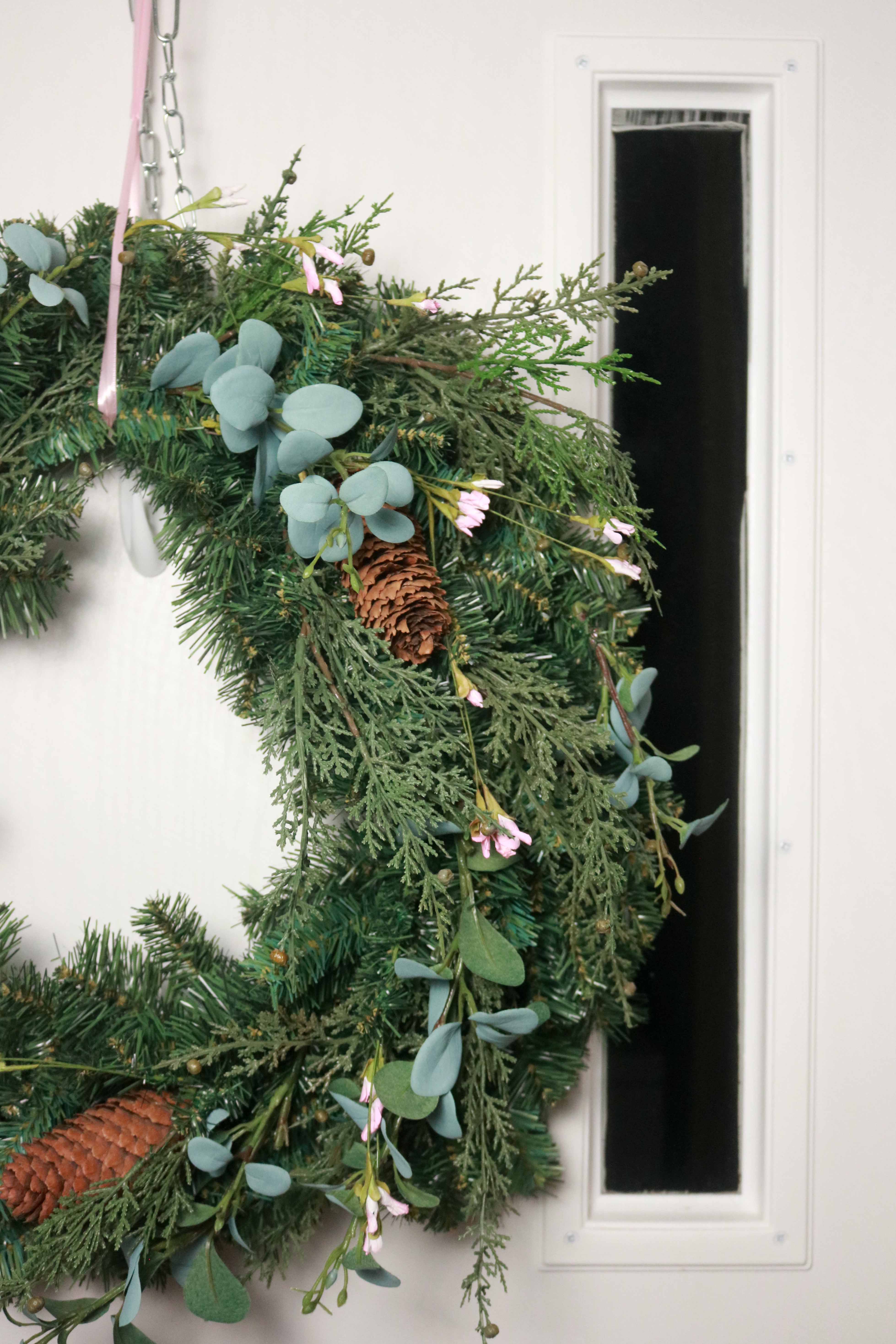 Cheap Christmas Wreath Upgrade  Dare to Cultivate